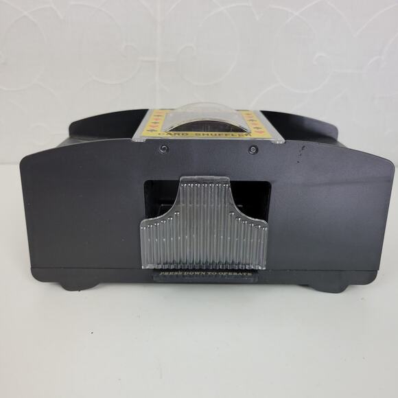 Automatic Poker Card Shuffle Machine Battery Operated Electric Shuffler 8" x 3" - Picture 10 of 11